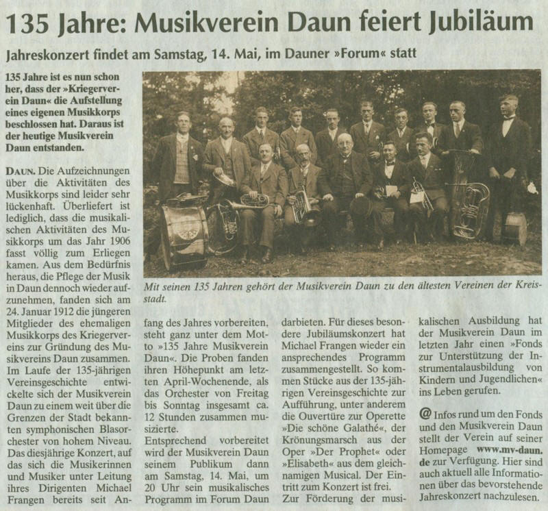 Wochenspiegel, Ausgabe f�r die 19. Woche vom 11.05.2011